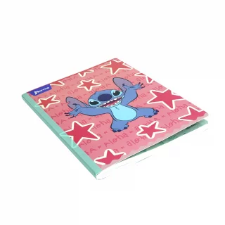 Libreta Cosida Stitch  100 Hojas   Cuadriculado  - 10 Aloha Estrellas