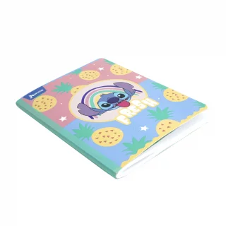 Libreta Cosida Stitch  100 Hojas   Cuadriculado  - 8 Piñas Fresh