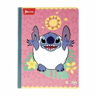 Libreta Cosida Stitch  100 Hojas   Doble Linea  - 4 Huevo Stitch