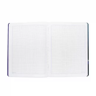 Libreta Cosida Street Racer  100 Hojas   Cuadriculado  - 9 Carro Morado Neon