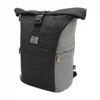 Mochila Jean Book Gray