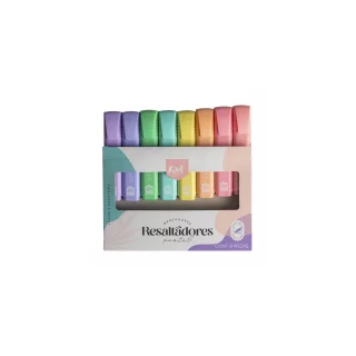 Resaltadores Kiut Pastel Caja X8