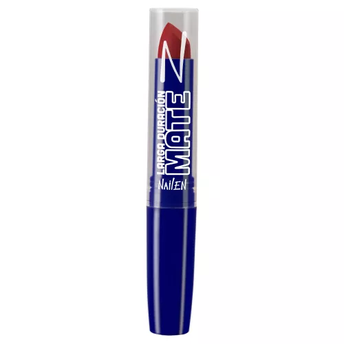 Labial Larga Duración Ilusión Mate - Frutos Rojos 2g.