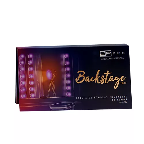 Sombras Paleta x 18 tonos Backstage 18g.