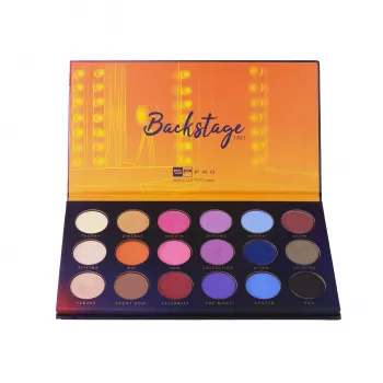 Sombras Paleta x 18 tonos Backstage 18g.