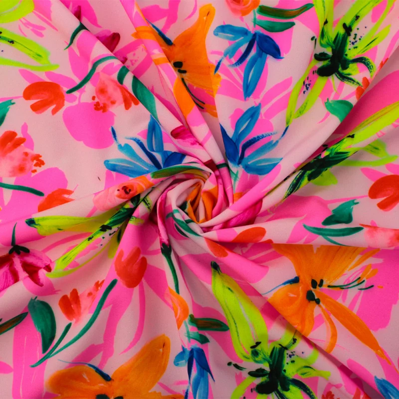 Chalis Holly Estampado Neon Colors Flor